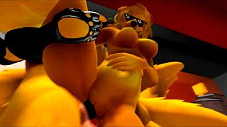 Kitsune and Blackheart’s hot anime porn video with Roxy Foxy