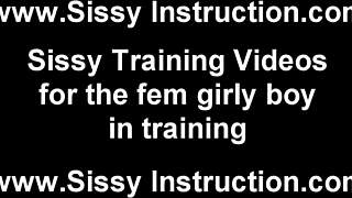 Crossdressing sissification and humiliation with femdom