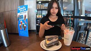 young thai cutie with big butt, omg blowjob n pussy bang