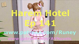 What secrets unfold in the steamy rooms of Harem Hotel 141?