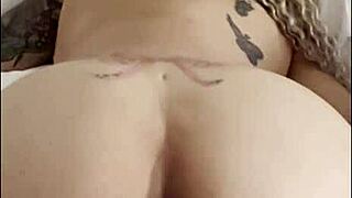 Brunette webcam model from Colombia has a big black cock in her ass