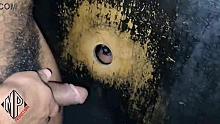 Gay reality show with rough sex and voyeurism