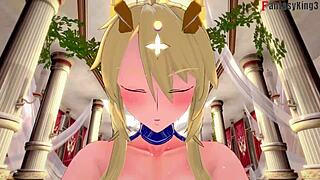 Artoria Pendragon in a full-fledged 3D hentai experience