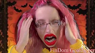 A fetish-filled Halloween-themed POV video featuring a unique fetish: glasses