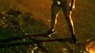 Hot gay outdoor exhibitionist shows off his body