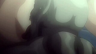 Dark fantasy anime with hardcore sex and anal scenes
