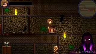 Succubus dominates in Drain Mansion with hellish hentai game