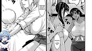 Big boobs hentai game with dating simulation