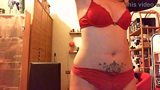 Shemale doll for kinky fun with oil and worship