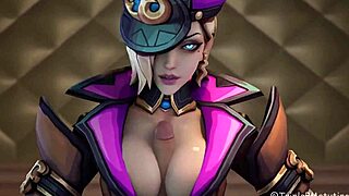 3d animated paizuri titty fuck blows my mind