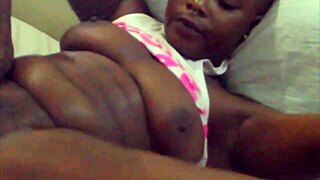 Big ass maid gives oga a deep blow job and then they both fuck without any mercy