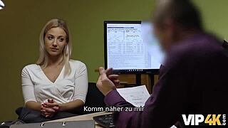 i can’t believe nathaly teges, that natural blonde, spreads legs to solve everything during casting