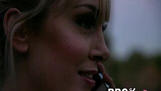 Maxim Law's big tits and skillful blow job makes for a great fuck