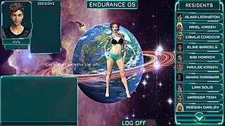 3D space game with hot girls and big boobs