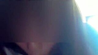 Dianita Honey tempting Flaquita to give her a blow job in the car