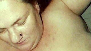 Big tits and hard cock in trailer park MILF’s barefoot pleasure