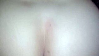 A hot gay European amateur moans with pleasure while stroking his cock