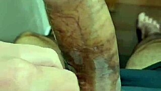 A bisexual twink’s sexy fetish: watching his thick cock get condomized