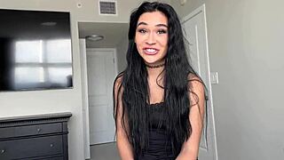 Hot Goth Sister Delilah Dagger Bends Over for Wild Doggystyle Roleplay Fantasy