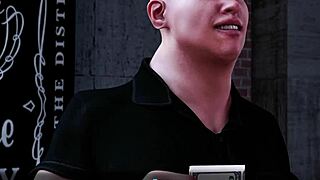 just saw monica giving a footjob in fashion business 15 game.