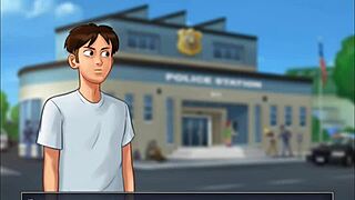 3D animated music lesson with a special sex twist in Summertime Saga