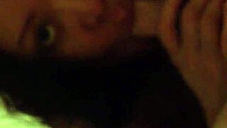 Anna Maria, a hot and sensual MILF, gives her husband a great blowjob in this retro video