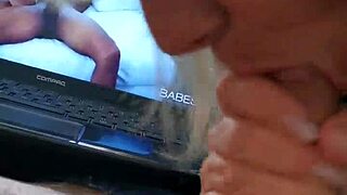 My stepmother surprises me while I masturbate and helps me cum