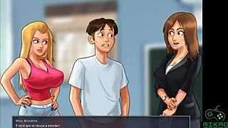 Summertime saga episode 74: forbidden desire for the strict teacher