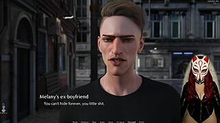 Holy cow! Gamer girl plays porn game in The Golden Boy Ep 3!