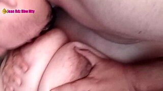 This is a mature and still beautiful woman with natural big breasts