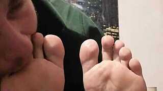 Gay fetish: foot fetish and blowjobs