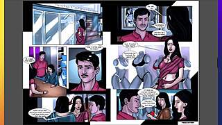 what’s with savita bhabhi getting wild in sexy shopping comics?