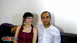 Young Spanish couple’s first adult film experience in HD