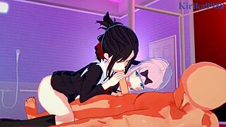 Kaguya and Chika's forbidden love with an older man