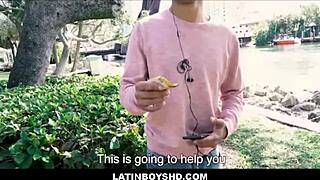 Straight Latin Twink Gabriel Leonardo Fucks Gay Guy for Cash in POV
