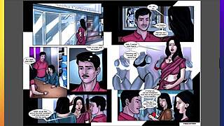 what’s with savita bhabhi getting wild in sexy shopping comics?