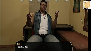 Erotic story of Halfway House 8: A walkthrough of a hentai game