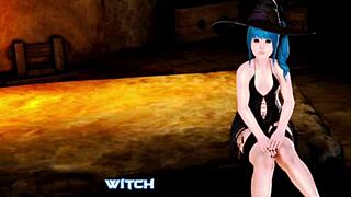 Beautiful woman with perfect body in 3D animated porn movie