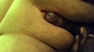 Big dick interracial sex with a close up view