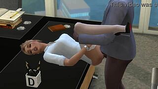 Interracial gang bang in The Sims 4