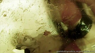 Brunette Lisa Rose in hardcore food anal sex scene