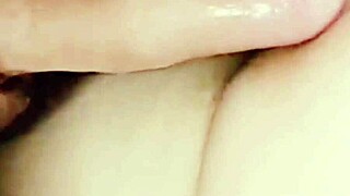 Beautiful slut gets P.O.V. anal sex with a big cock and cum on her big ass