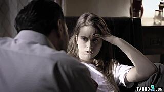 This perverted psychiatrist took advantage of a petite troubled teen.