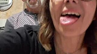 Teresa, a sexy MILF, gives her man immense pleasure