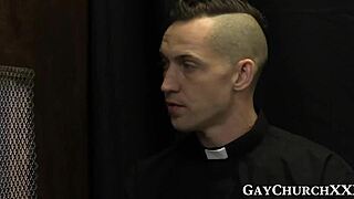 A blonde man who wants to become a priest shares his sinful sexual experiences