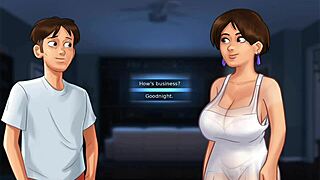 3D Milf and Young Gay Explore Wild Anal Action in Sexy Scene