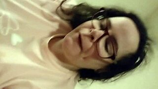 Public humiliation of a tight pussy slut who masturbates for her sir