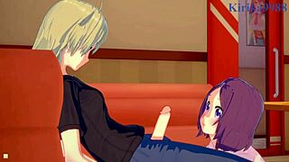 Sensual lesbian scenes and futanari sex in Hentai 3D