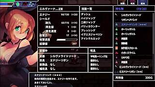 Interspecies couples in a hentai game in a sealed cave