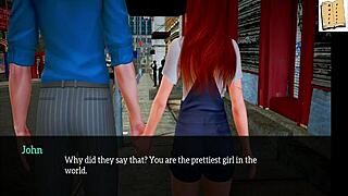 3D animated adult visual novel walkthrough: My new family 182